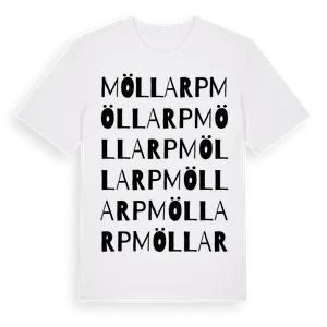 Möllarp ordlek t-shirt – ekologisk bomull t-shirt från Pinshirt
