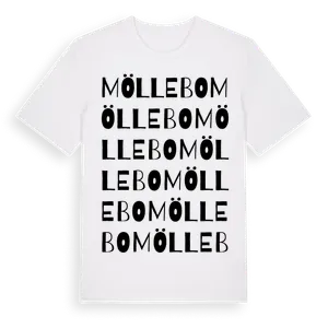 Möllebo ordlek t-shirt – ekologisk bomull t-shirt från Pinshirt