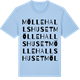 Blue Soul t-shirt med Möllehallshuset ordlek t-shirt