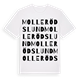Mollerödslund ordlek t-shirt