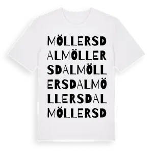 Möllersdal ordlek t-shirt – ekologisk bomull t-shirt från Pinshirt