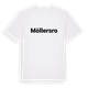 White t-shirt med Möllersro fetstil t-shirt