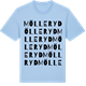 Blue Soul t-shirt med Mölleryd ordlek t-shirt