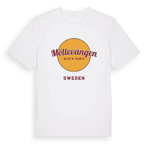 Möllevången cirkel t-shirt – ekologisk bomull t-shirt från Pinshirt