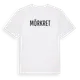 White t-shirt med Mörkret i Sverige t-shirt