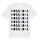 Mossadal ordlek t-shirt