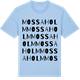 Blue Soul t-shirt med Mossaholm ordlek t-shirt