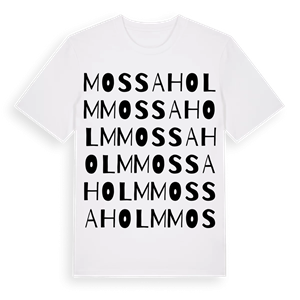Mossaholm ordlek t-shirt – ekologisk bomull t-shirt från Pinshirt