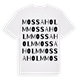 Mossaholm ordlek t-shirt