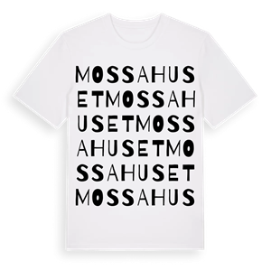 Mossahuset ordlek t-shirt – ekologisk bomull t-shirt från Pinshirt