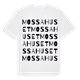 Mossahuset ordlek t-shirt