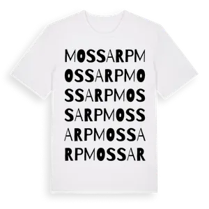 Mossarp ordlek t-shirt – ekologisk bomull t-shirt från Pinshirt