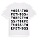 Mossatorpet ordlek t-shirt