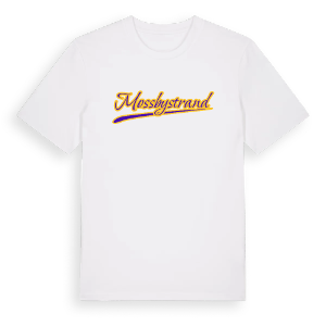 Mossbystrand baseball t-shirt – ekologisk bomull t-shirt från Pinshirt