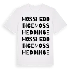 Mossheddinge ordlek t-shirt – ekologisk bomull t-shirt från Pinshirt
