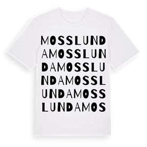 Mosslunda ordlek t-shirt – ekologisk bomull t-shirt från Pinshirt