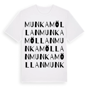 Munkamöllan ordlek t-shirt – ekologisk bomull t-shirt från Pinshirt