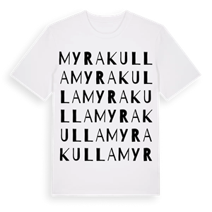Myrakulla ordlek t-shirt – ekologisk bomull t-shirt från Pinshirt