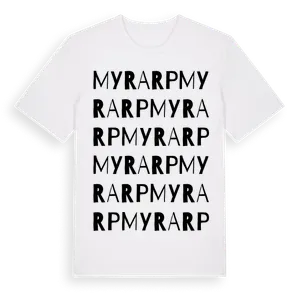 Myrarp ordlek t-shirt – ekologisk bomull t-shirt från Pinshirt