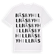 Näsbyhill ordlek t-shirt
