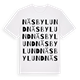 Näsbylund ordlek t-shirt
