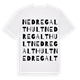 Nedre Galthult ordlek t-shirt