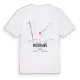 Nordanå karta t-shirt