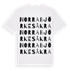 Norra Björkesåkra ordlek t-shirt