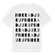 Norra Djurup ordlek t-shirt