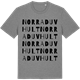 Mid Heather Gray t-shirt med Norra Duvhult ordlek t-shirt