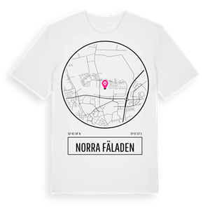 Norra Fäladen t-shirt – ekologisk bomull t-shirt från Pinshirt