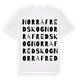 Norra Fredskog ordlek t-shirt