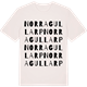 Vintage White t-shirt med Norra Gullarp ordlek t-shirt