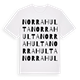 Norra Hulta ordlek t-shirt