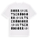 Norra Hultseröd ordlek t-shirt