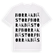 Norra Knästorp ordlek t-shirt