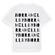 Norra Mellby ordlek t-shirt