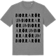Mid Heather Gray t-shirt med Norra Rörum ordlek t-shirt