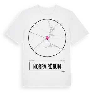 Norra Rörum t-shirt – ekologisk bomull t-shirt från Pinshirt