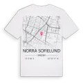 Norra Sofielund karta t-shirt