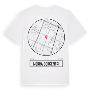 Norra Sorgenfri t-shirt – ekologisk bomull t-shirt från Pinshirt