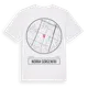 White t-shirt med Norra Sorgenfri t-shirt