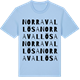 Blue Soul t-shirt med Norra Vallösa ordlek t-shirt