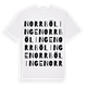 Norrbölinge ordlek t-shirt