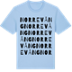 Blue Soul t-shirt med Norre Vång ordlek t-shirt