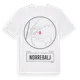 White t-shirt med Norrebalj t-shirt