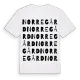 Norregård ordlek t-shirt
