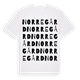 Norregård ordlek t-shirt