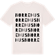 Vintage White t-shirt med Norrehus ordlek t-shirt