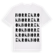 Norrekrok ordlek t-shirt